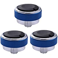 Los mejores  - CLISPEED 3 interruptores de control de aire acondicionado- para Ford Focus 2 3 (azul)